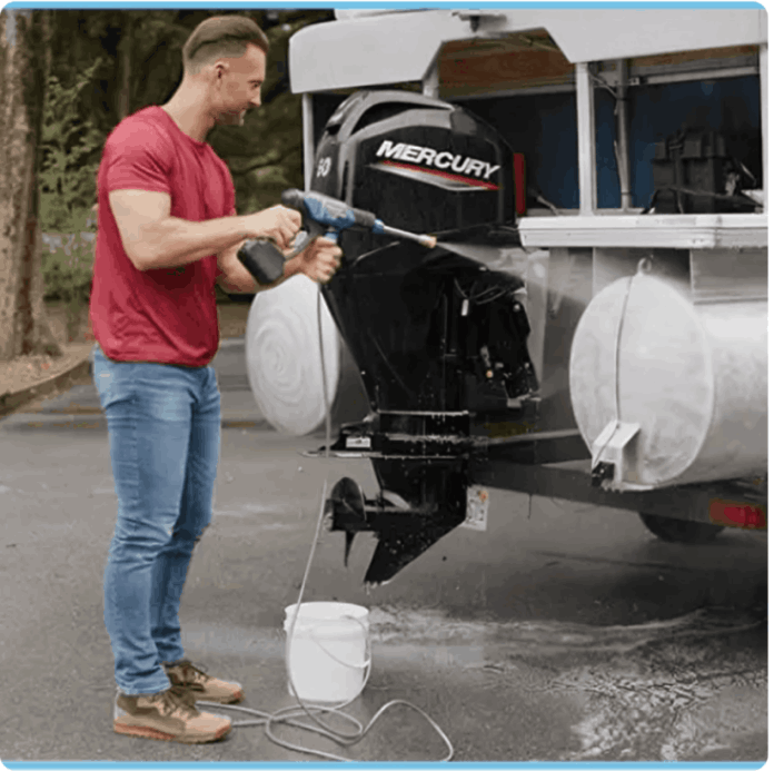 Hydrox x5 power blast washer